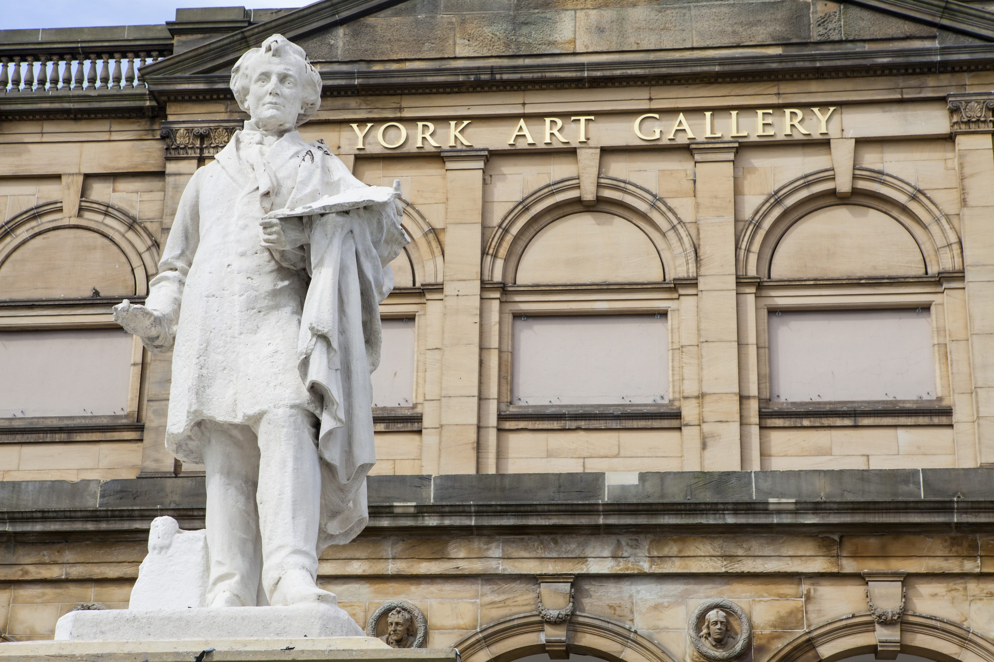 York Art Gallery, Statue, William Etty